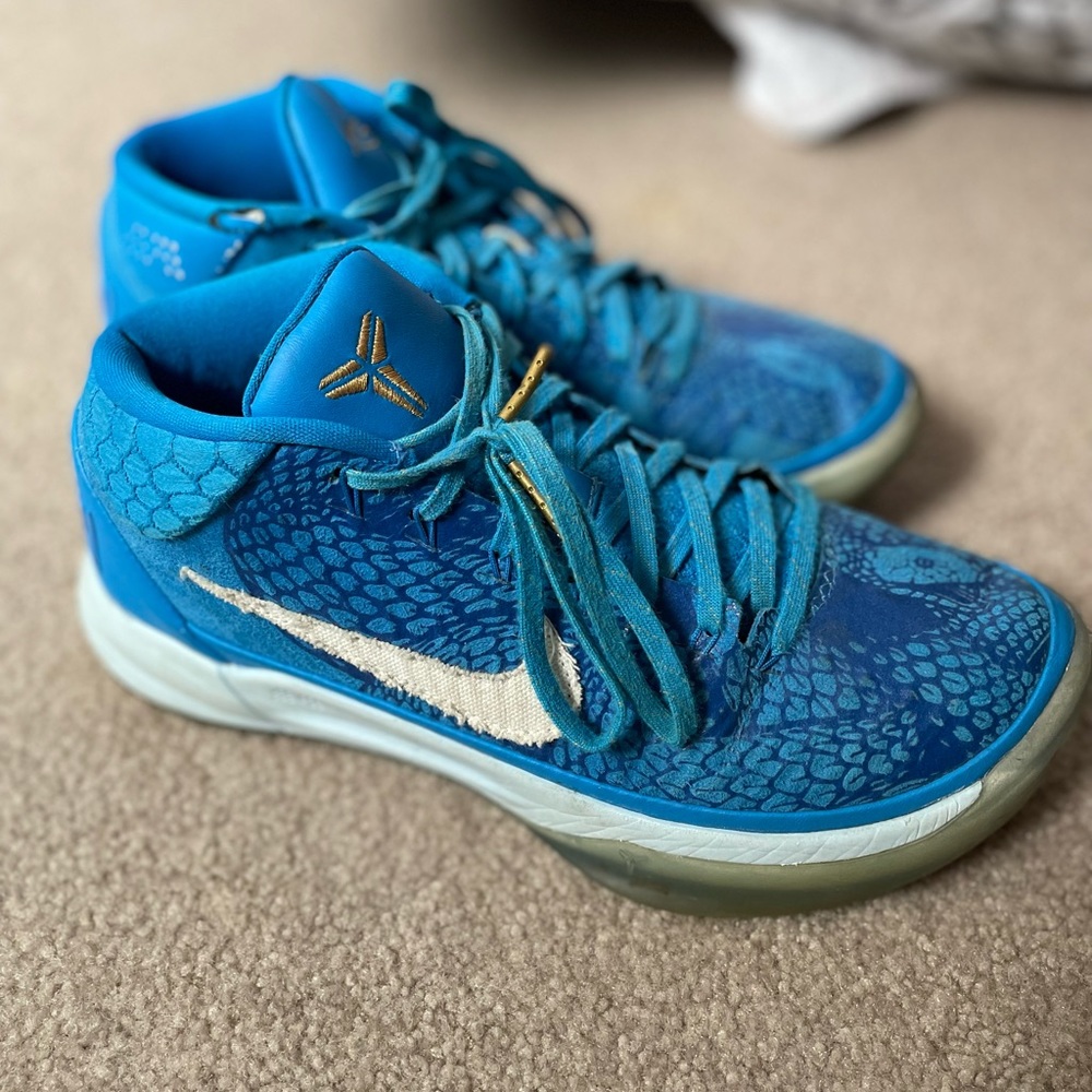 Nike Kobe A.D. Mid Basketball 2018 ‘DeMar DeRozan’ PE model size 7.5